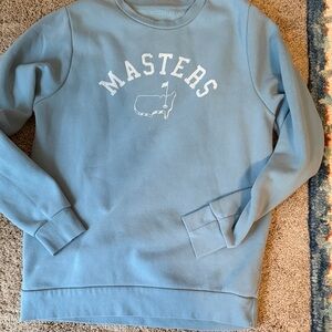 Masters Men's Blue Crewneck Sweatshirt